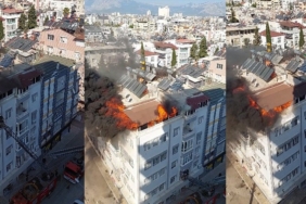 Bolu’da apartmanda çıkan yangında alevler geceyi aydınlattı: Patlama sesleri paniğe neden oldu 3 thumbnail