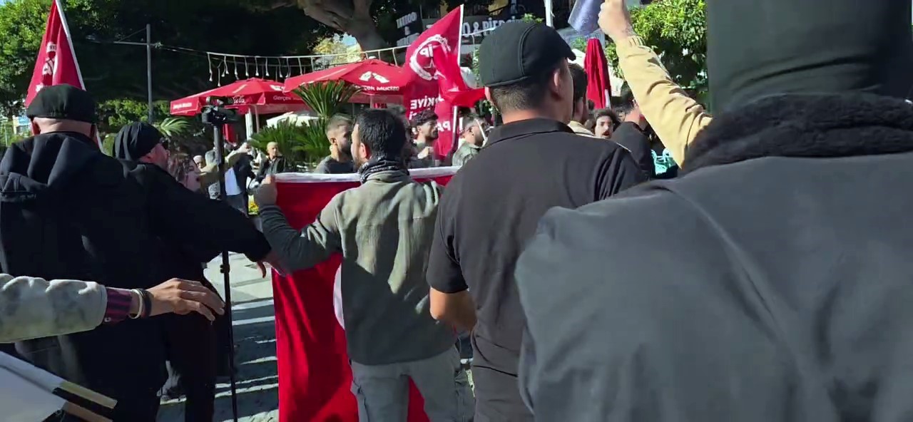 antalyada muhalif goruslu gruplar arasinda tartisma 6