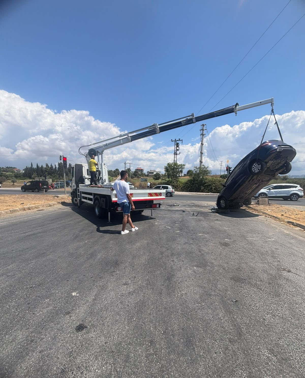 antalyada otomobilin tir surukleyip takla attirdigi anlar kamerada 3 yarali 1 6YqcGMnE