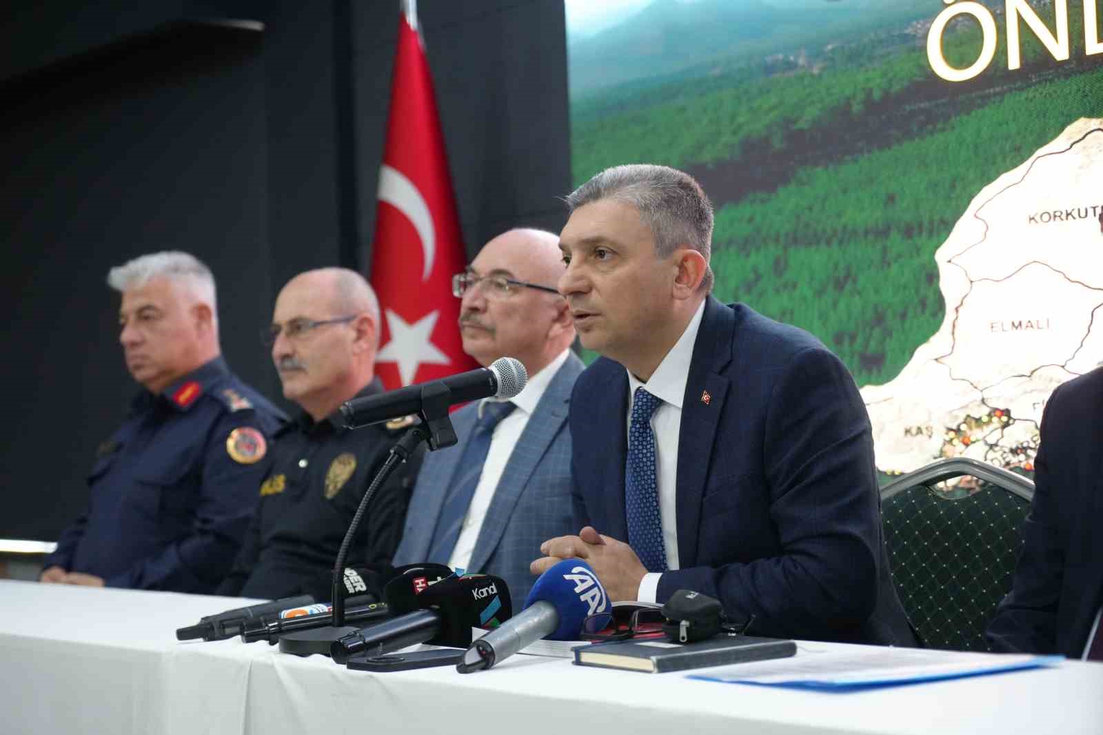 antalyadan orman yanginlarina karsi yeni model riskli alan ve doneme ozel acil kod sistemi Y9ZhOnhV