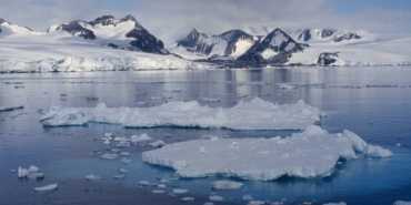 Ice landscape