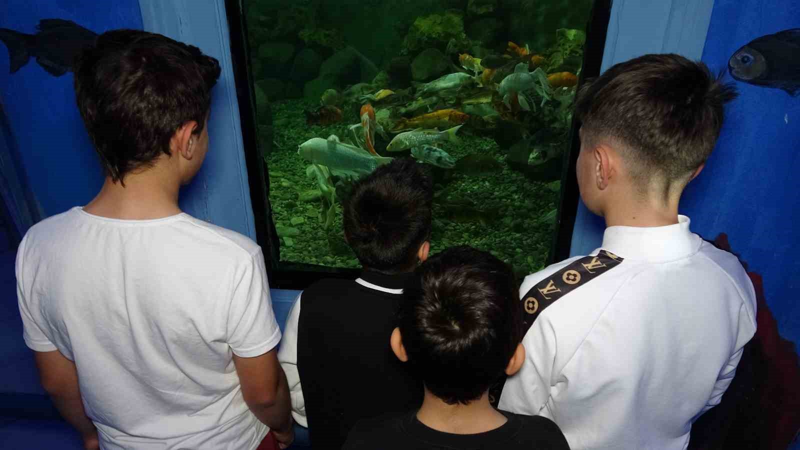 ara tatile cikan ogrenciler solugu hayvanat bahcesinde aldi 2