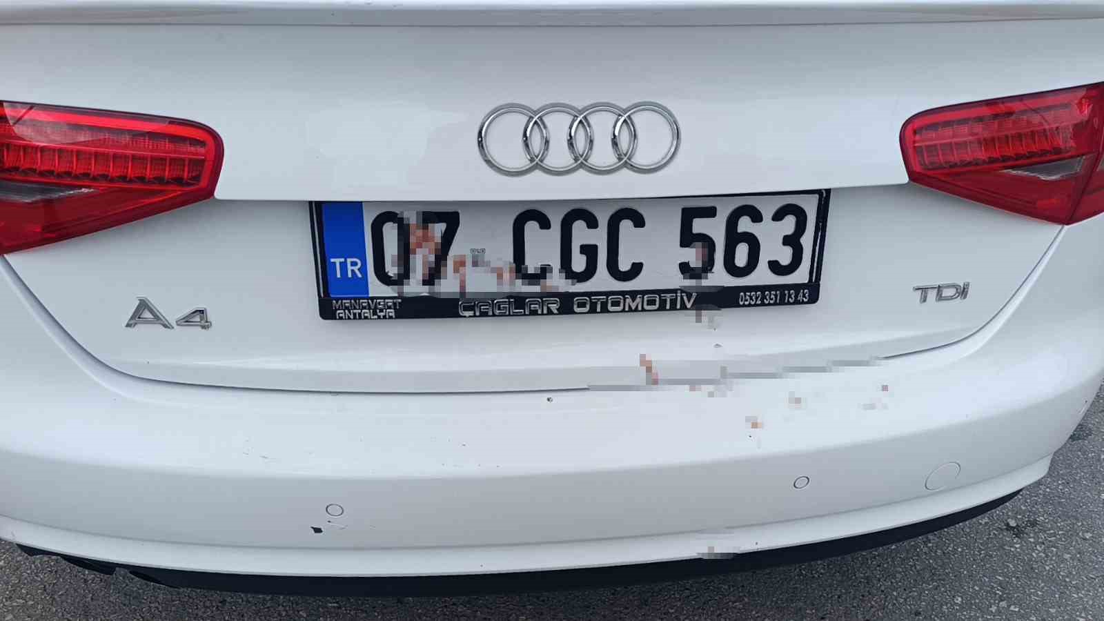 aracta kan var ihbari polisi alarma gecirdi gercek cok farkli cikti 3