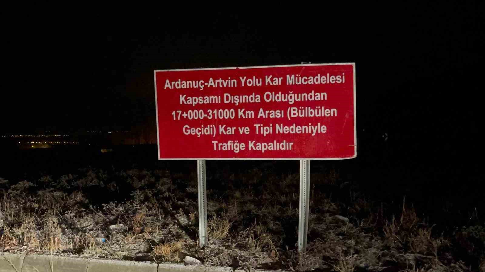 ardahan ardanuc karayolu 5 ay boyunca ulasima kapatildi 1 CXGKfy23