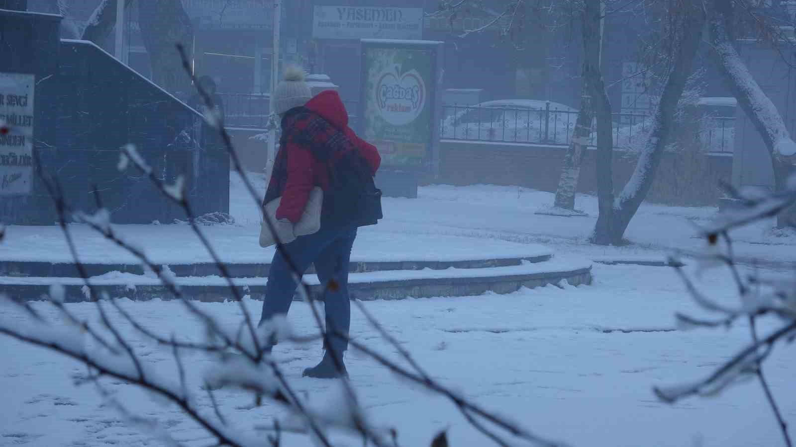 ardahan gune karla uyandi 7