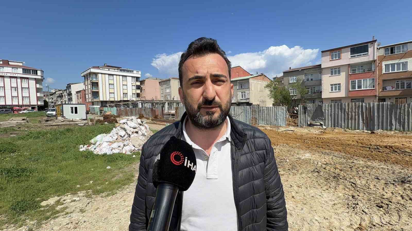 arnavutkoyde santiyeye kacak moloz dokumu 0