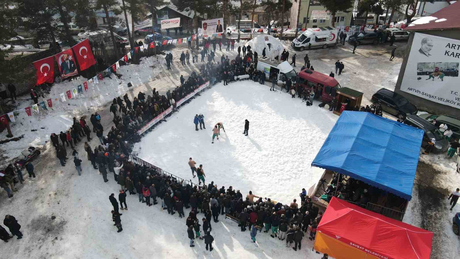 artvinde 300 yillik kar ustu karakucak gelenegi yasatiliyor 0 3XgFfnPX