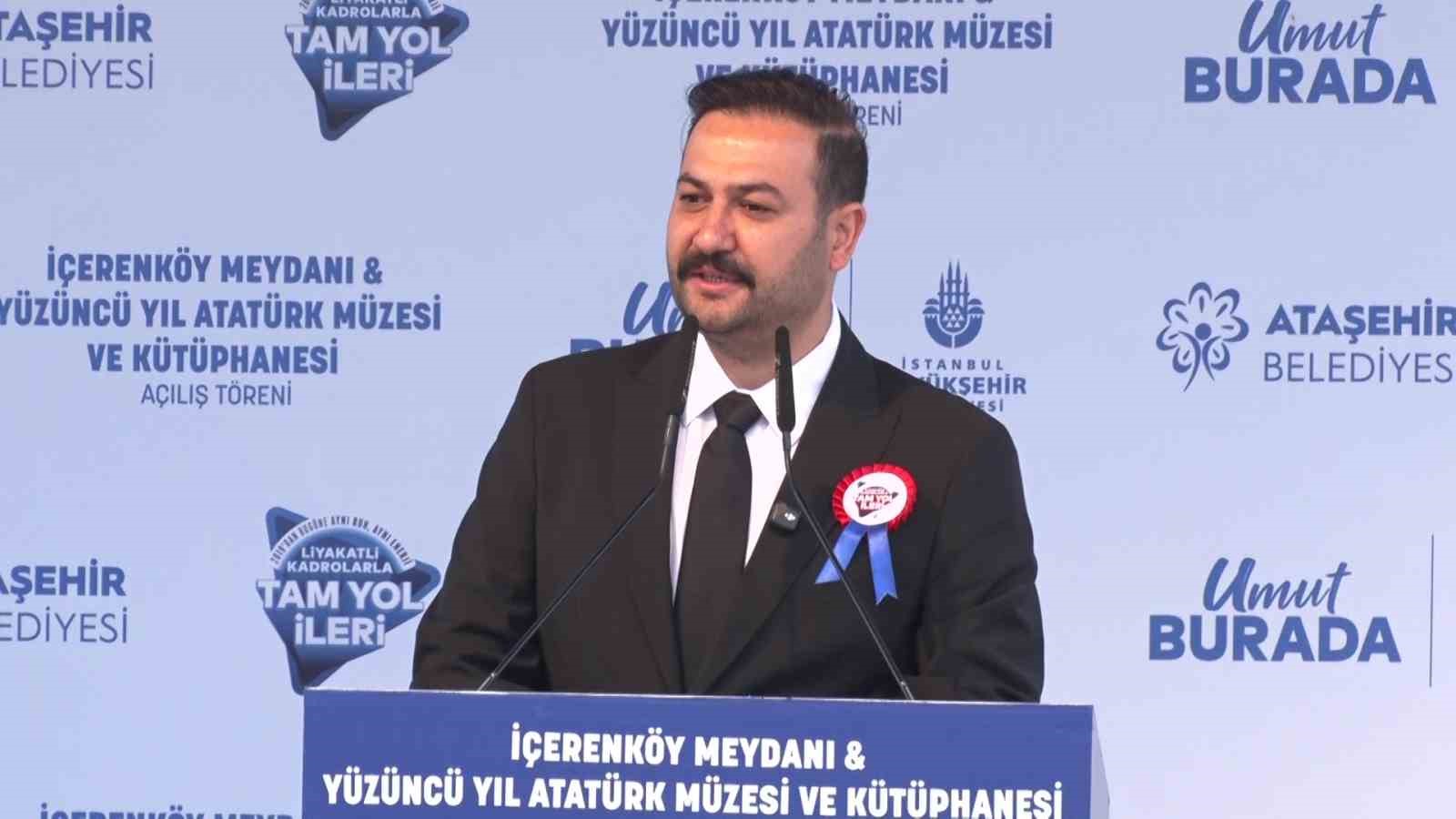 atasehirde yuzuncu yil ataturk muzesi ve kutuphanesi ile icerenkoy meydani acildi 3 ZQDNyMhV