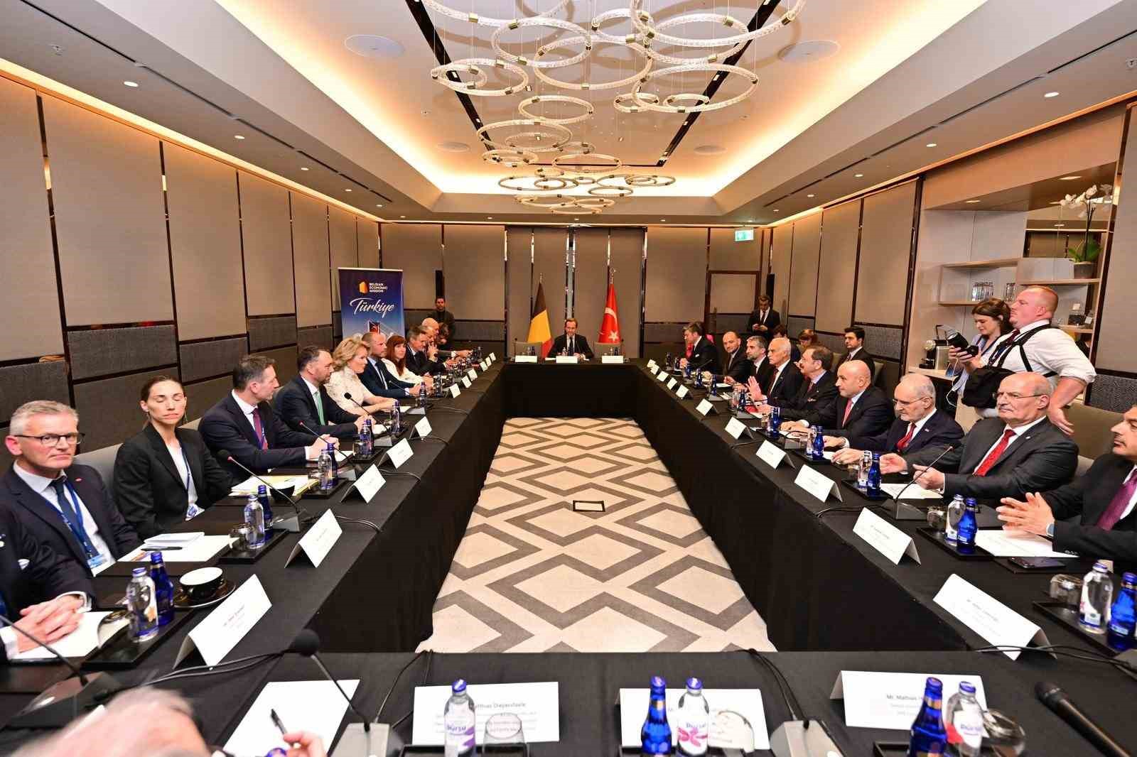 ato baskani baran belcika ile ticari ve ekonomik iliskilerimizi daha da yukarilara tasimak icin ieHaJhQm