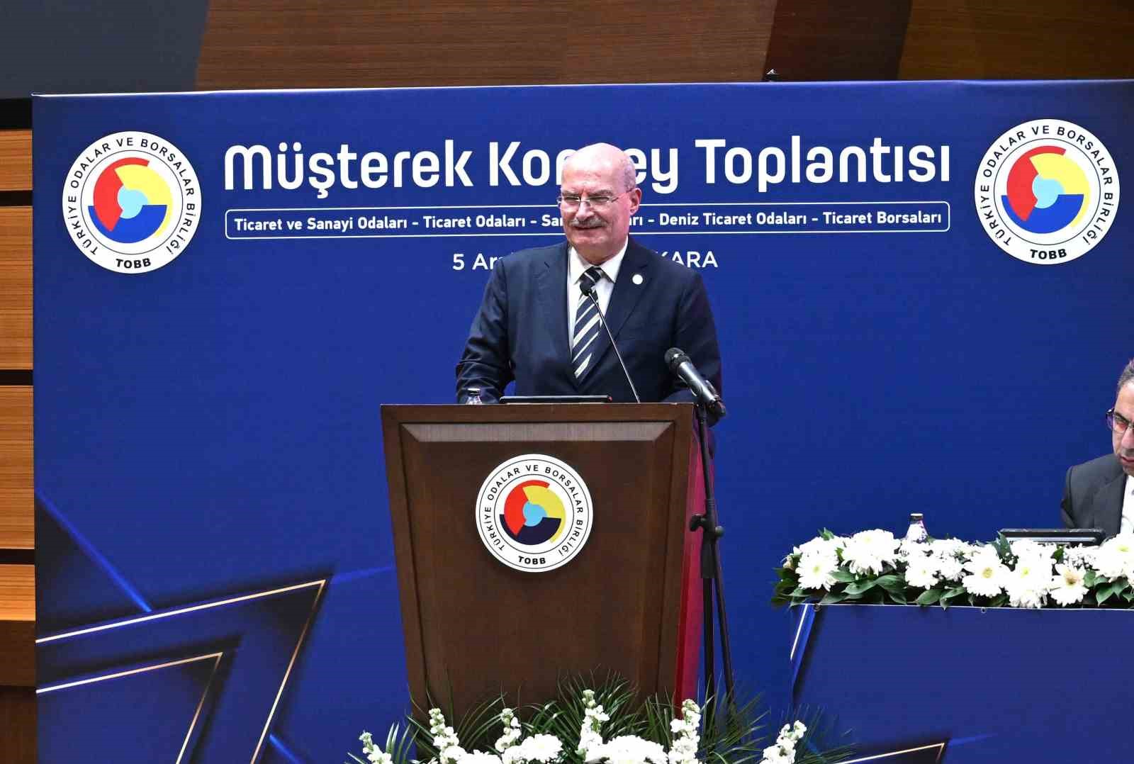 ato baskani baran enflasyonla mucadelenin kararlilikla surdurulmesi ve kisa surede sonuc alinmasi ozel sektor mgQMDkv9