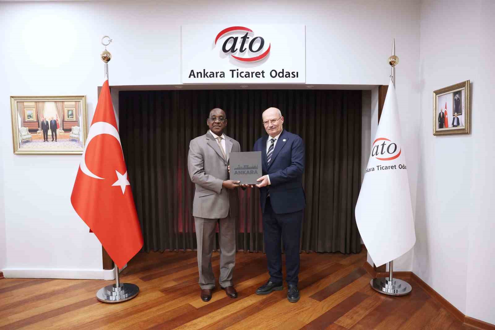 ATO Başkanı Baran: "Gine ile ticaret hacmimizi kısa süre içerisinde 500 milyon dolar seviyesine taşıyabileceğimize inanıyorum" 6 ato baskani baran gine ile ticaret hacmimizi kisa sure icerisinde 500 milyon dolar seviyesine