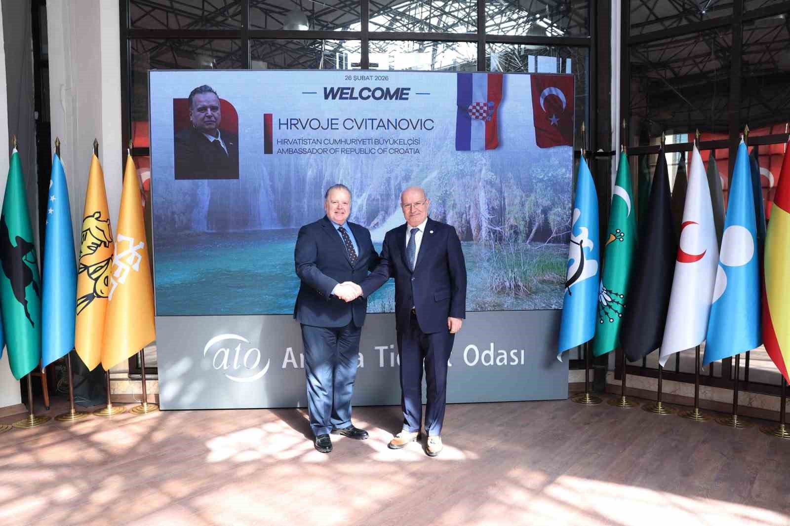 ATO Başkanı Baran: "Hırvatistan ile ticaret hacmimizi 5 milyar dolara taşımayı hedefliyoruz" 5 ato baskani baran hirvatistan ile ticaret hacmimizi 5 milyar dolara tasimayi hedefliyoruz 1 wNFpSvCR