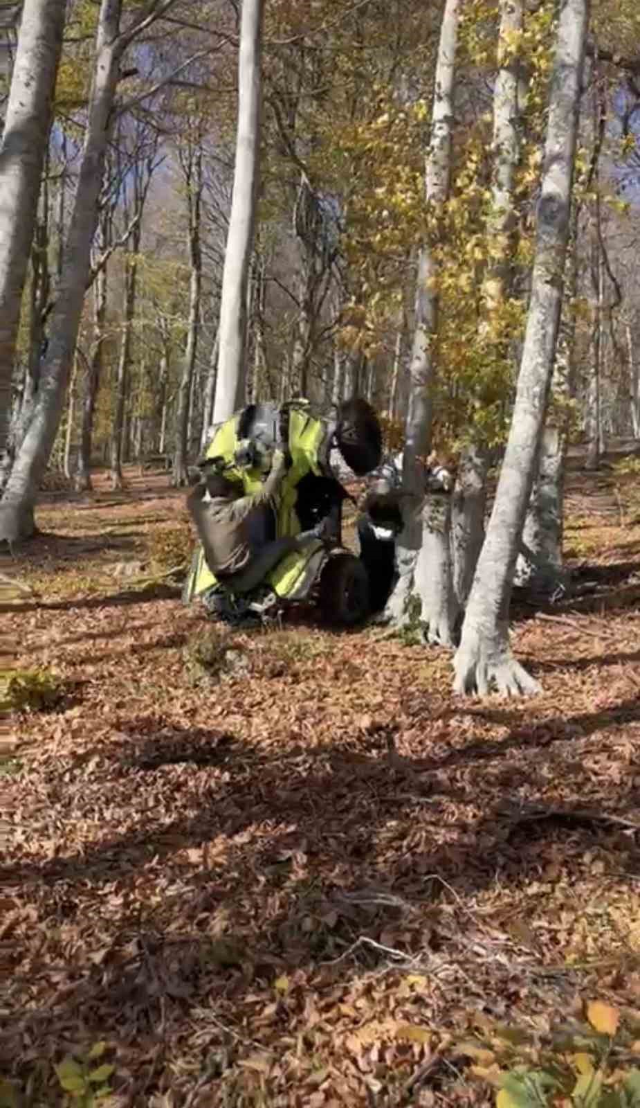 ATV ile takla attı 5 atv ile takla atti 1