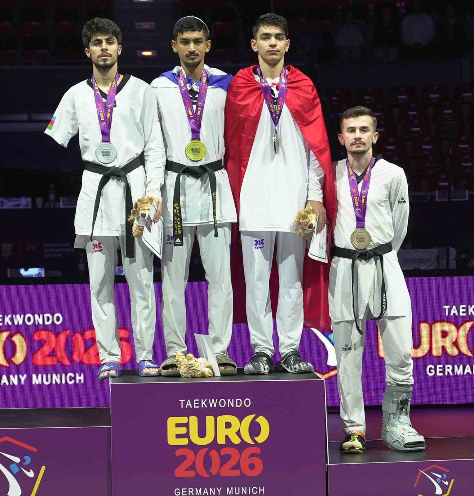 avrupa taekwondo sampiyonasi ilk gununde 6 madalya 5