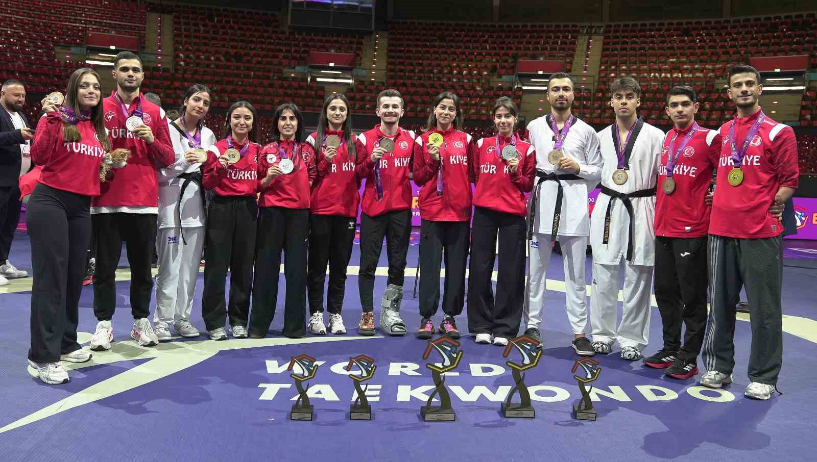 avrupa taekwondo sampiyonu yine turkiye 1