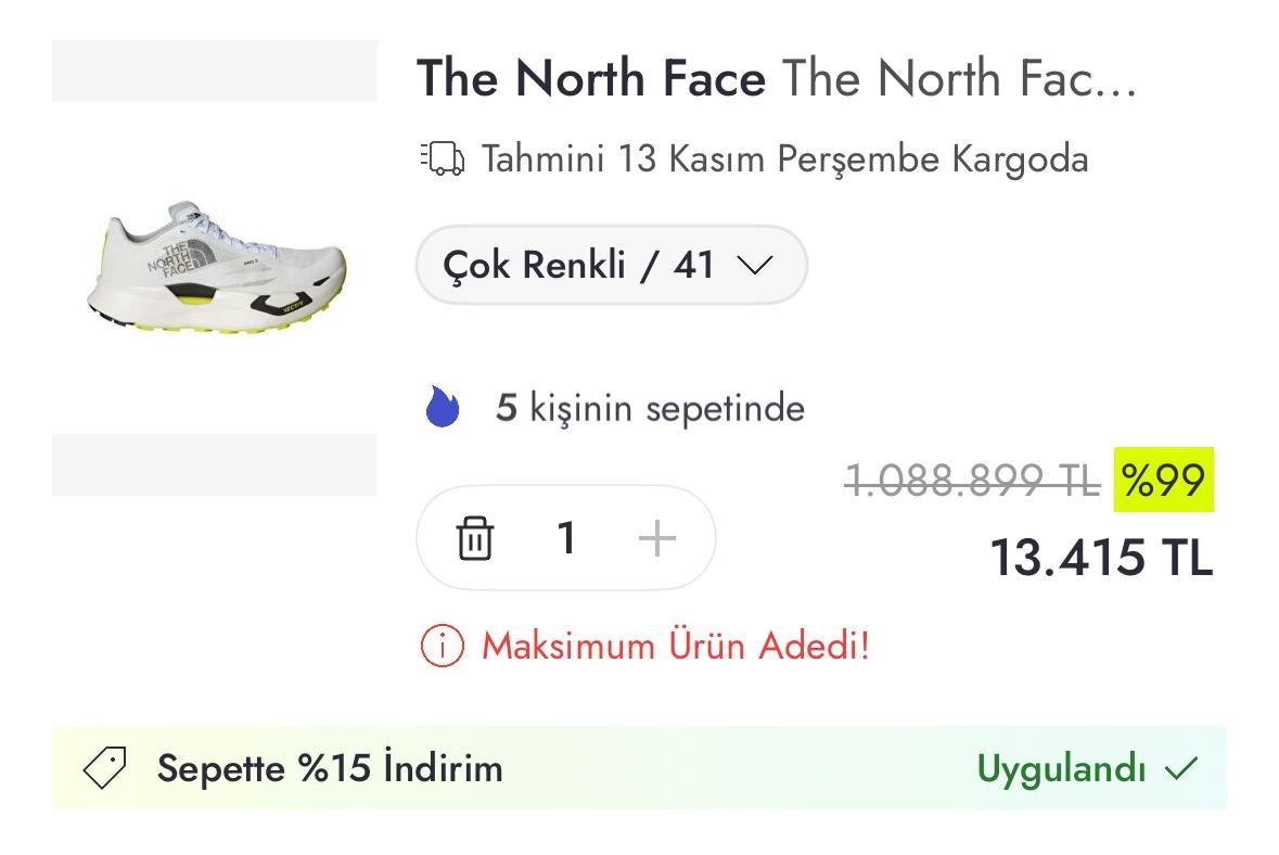 ayakkabinin fiyatini 1 milyon 88 bin lira gosterip 13 bin liraya dusurduler 0 slEpwbrt