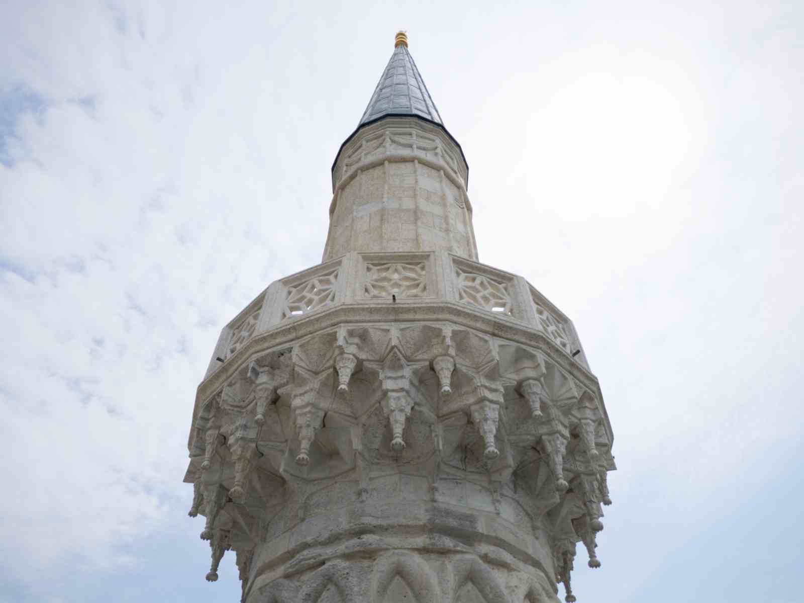 ayasofyanin kuzeydogu minaresinde restorasyon tamamlandi 5 65lDdJu3