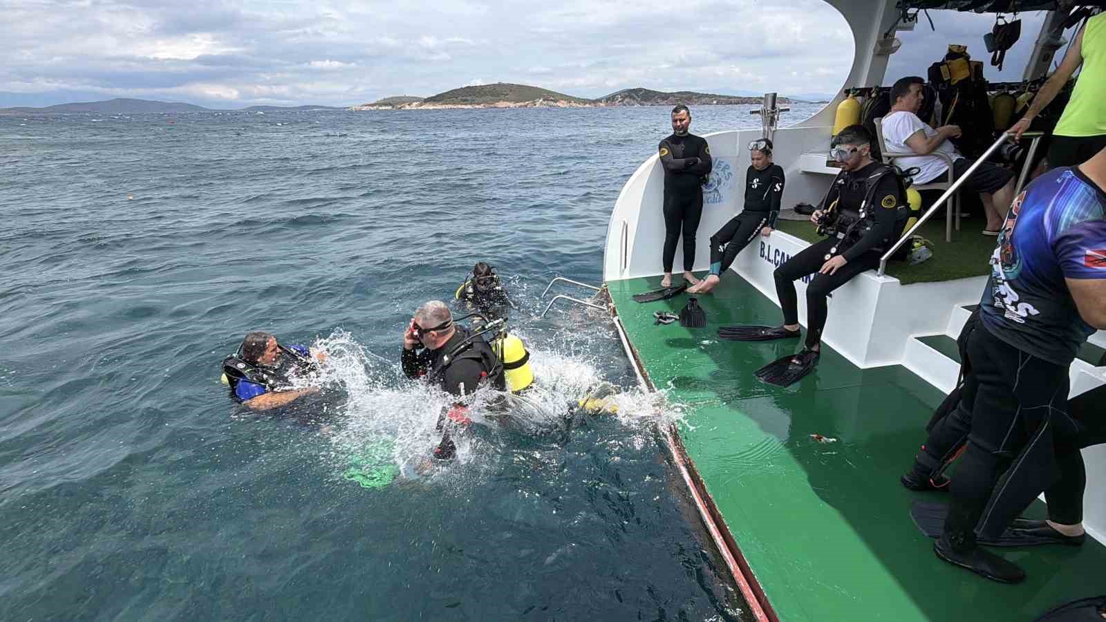 Ayvalık’ta bin 500 yıllık Bizans batığı sportif dalışa açıldı 5 ayvalikta bin 500 yillik bizans batigi sportif dalisa acildi 1 rwWzRgsA