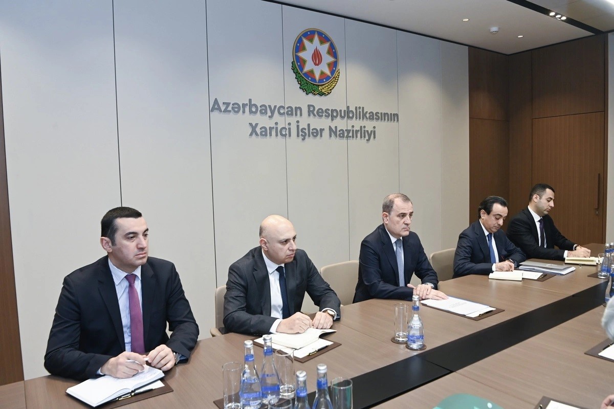 azerbaycan disisleri bakani bayramov iran disisleri bakan yardimcisi celalzade ile gorustu 2 MPYLE3Jf