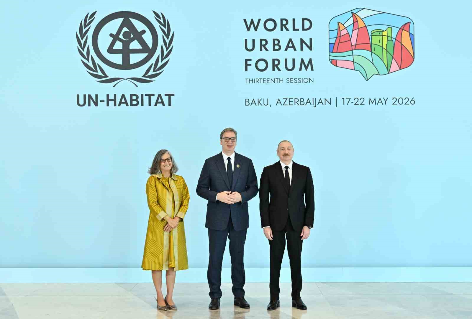 azerbaycanda duzenlenen 13uncu dunya kentsel forumunun resmi acilis toreni gerceklestirildi 2 PfORA2Nk