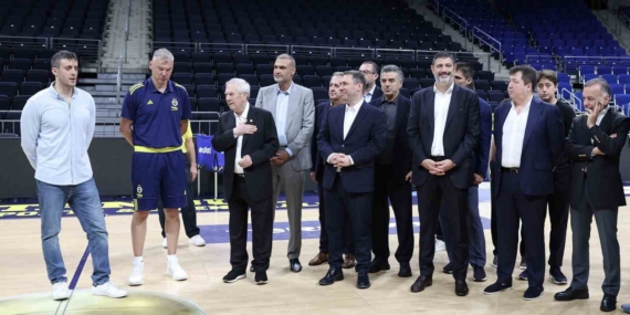 Aziz Yıldırım ve yönetim kurulundan, Fenerbahçe Beko’ya başarı dileği