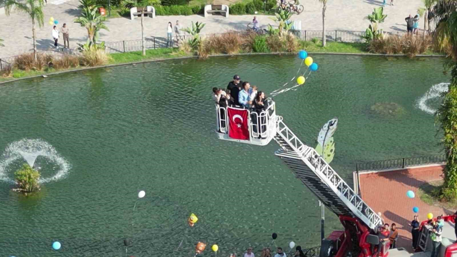 babasi kimsemiz yok demisti kanseri yenen tamer talha icin balonlar gokyuzune birakildi 0 2OByXi1Y