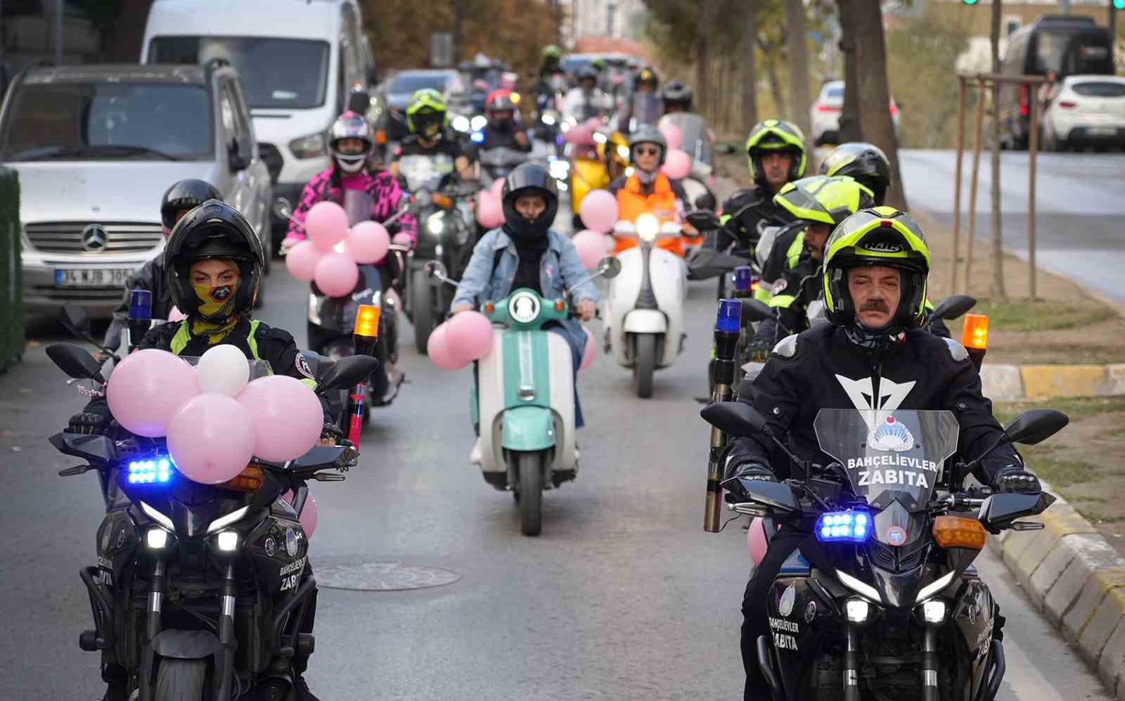 Bahçelievler Belediye Başkanı Bahadır motosiklete bindi, meme kanserine dikkat çekti 9 bahcelievler belediye baskani bahadir motosiklete bindi meme kanserine dikkat cekti 5 nNwC1ywA