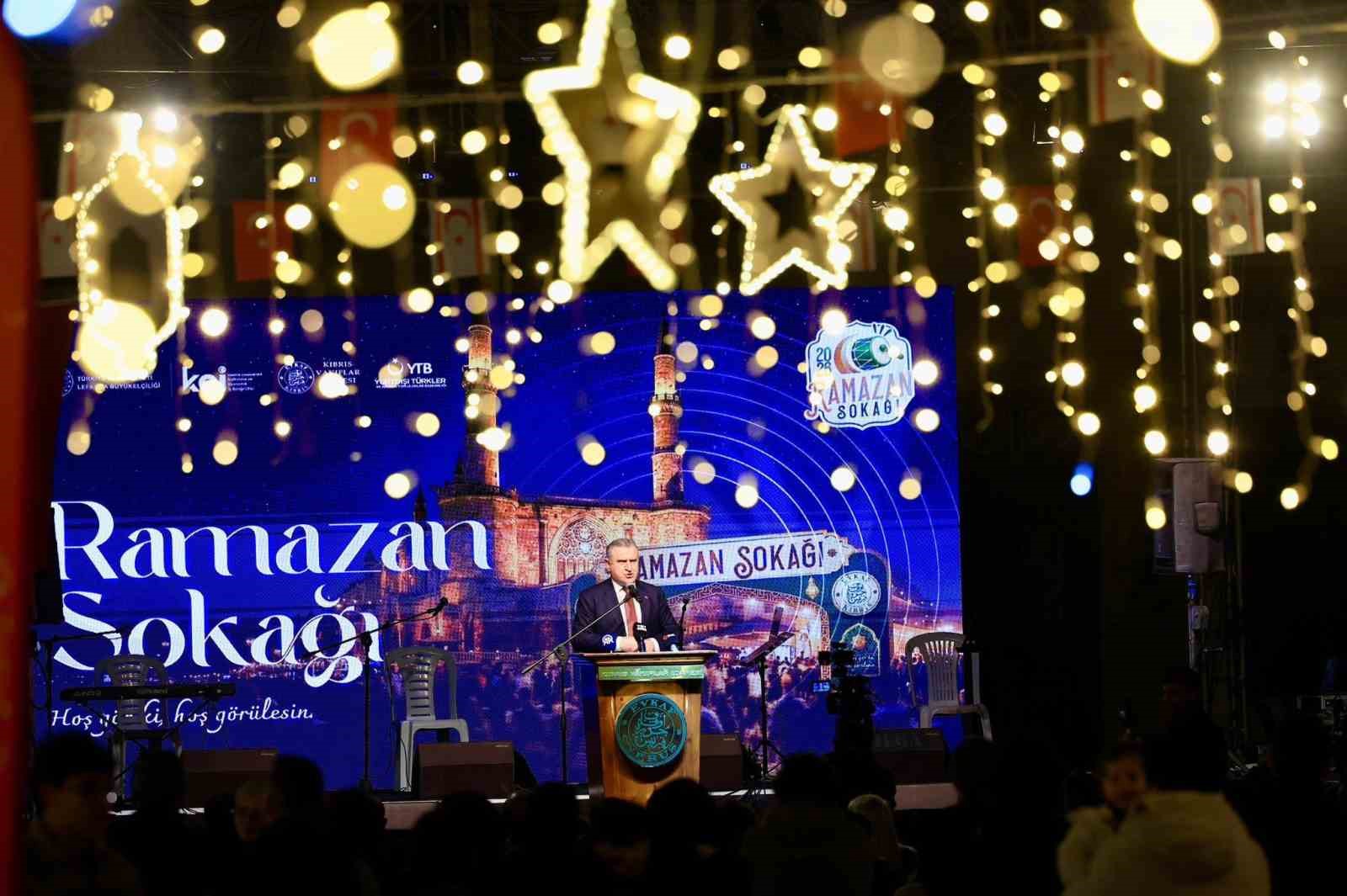bakan bak kktcde ramazan sokaginda konustu 0 Yjrvyf22