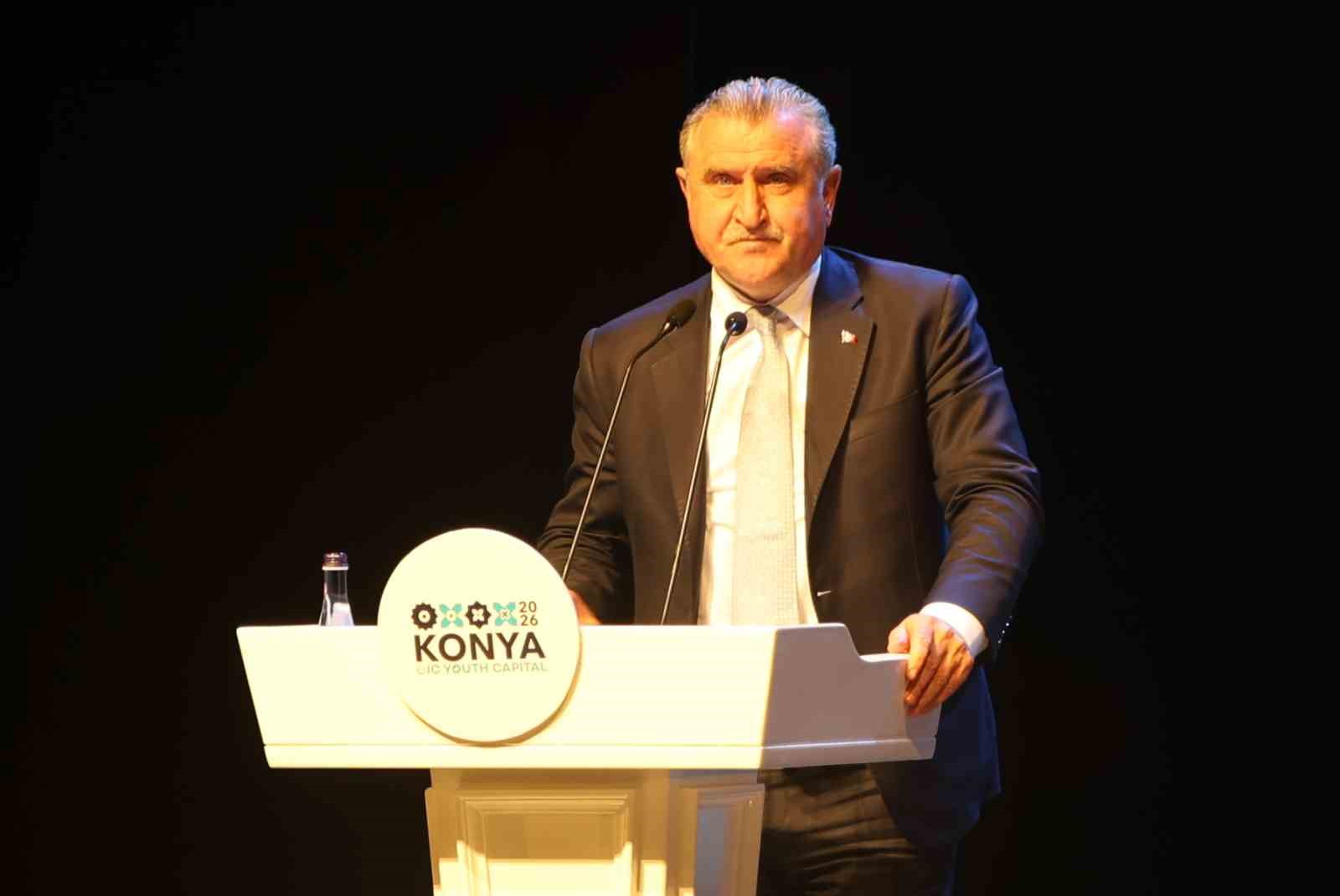 bakan bak konyamizin 2026 yili iit genclik baskenti unvanini buyuk bir gururla tasiyacagina inaniyorum f6ryuYet