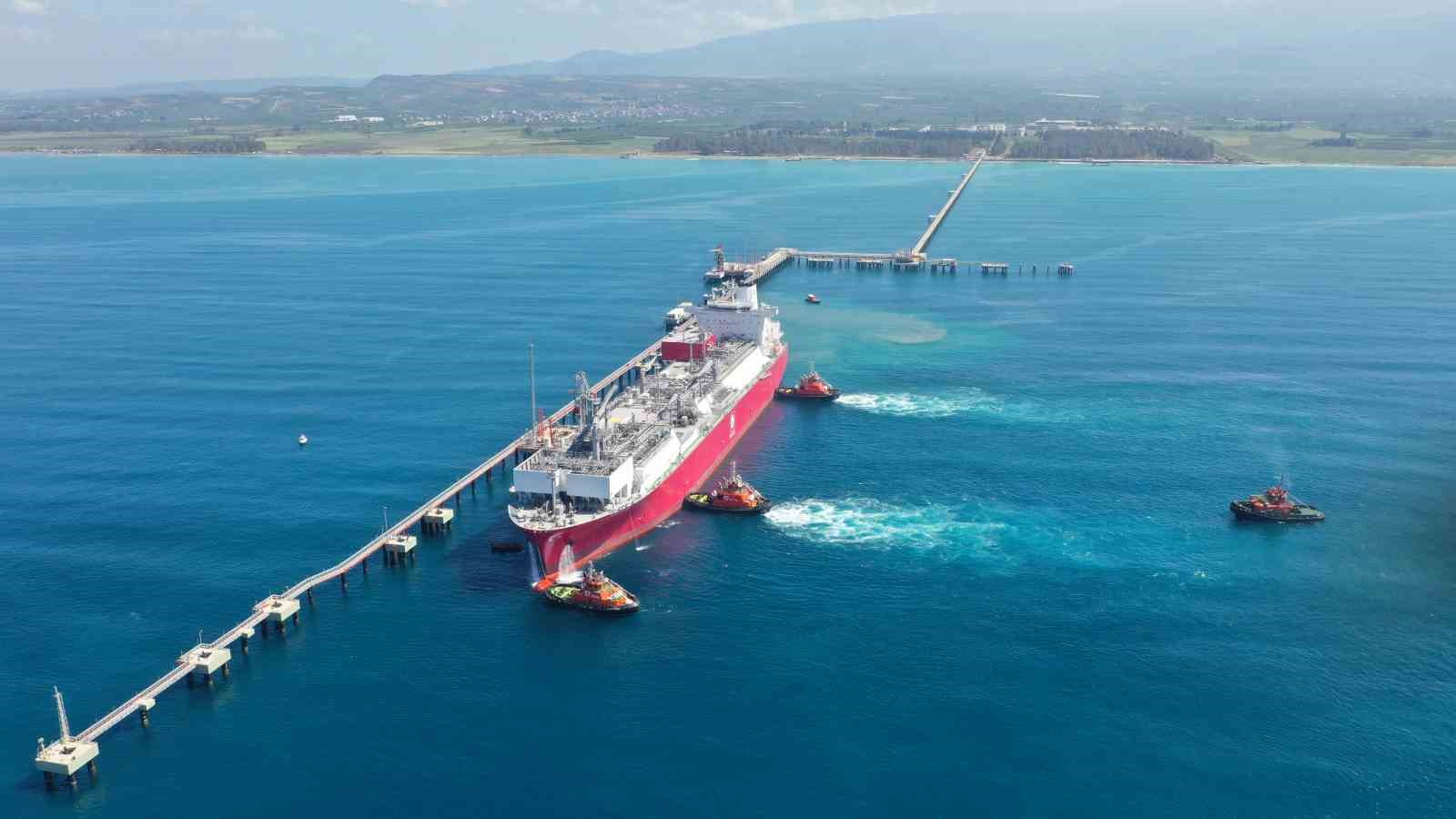 bakan bayraktar ihtiyac duydugumuz dogal gazin yarisini lng olarak alabilir hale geldik 1 Yp9QGZQK