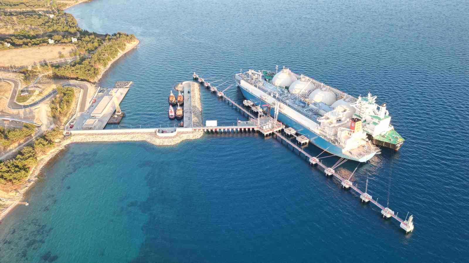 bakan bayraktar ihtiyac duydugumuz dogal gazin yarisini lng olarak alabilir hale geldik 2 AVKJUVCq