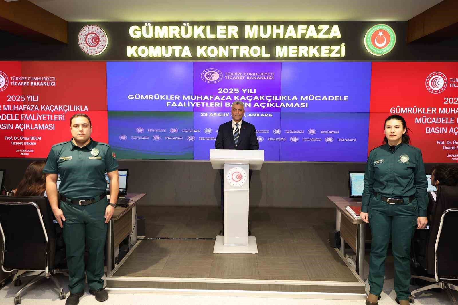 bakan bolat 2025te yuzde 79 oraninda artisla 98 bucuk milyar liralik ticari esya ve XiJ7cyRk