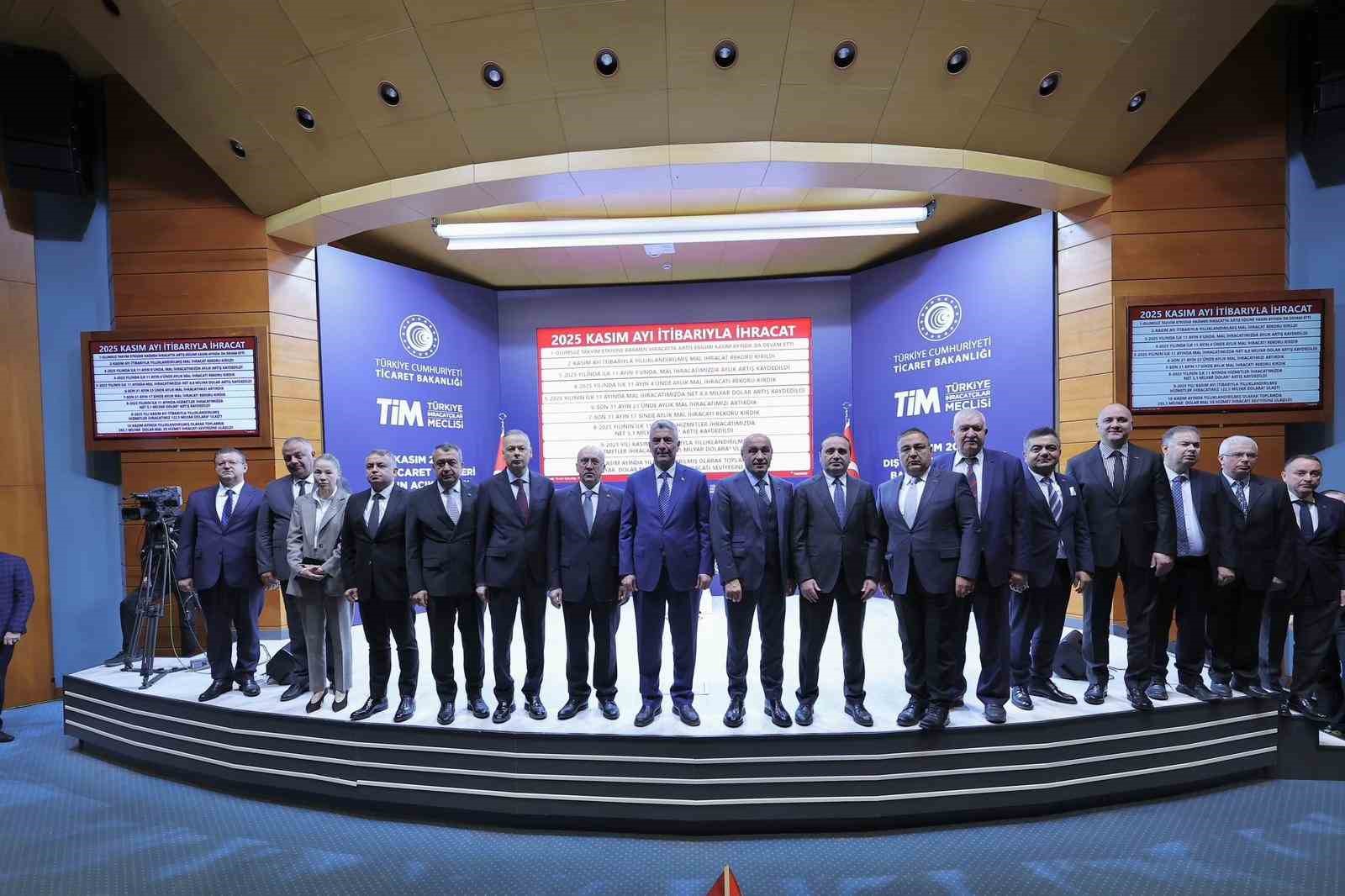 Bakan Bolat: "Kasımda ihracatımız, olumsuz takvim etkisine rağmen yüzde 2,2 artışla 22,7 milyar dolar olarak gerçekleşti" 4 bakan bolat kasimda ihracatimiz olumsuz takvim etkisine ragmen yuzde 22 artisla 227 milyar dolar hKn9qk8Y