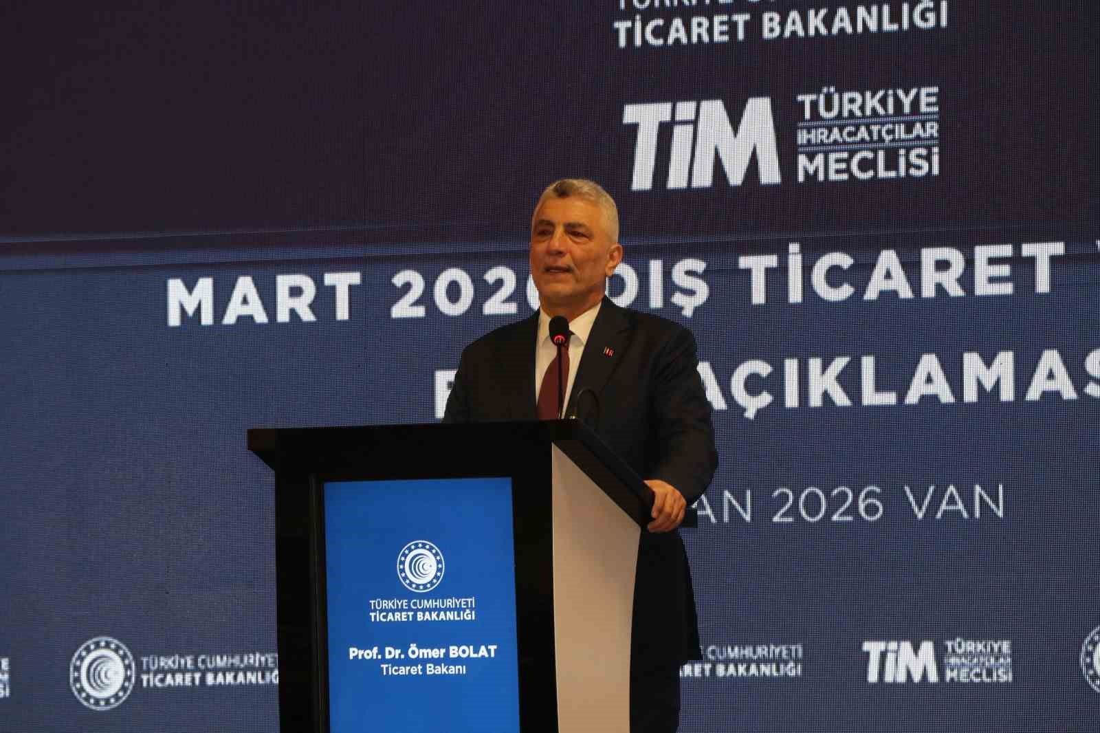 bakan bolat mart ayi dis ticaret verilerini acikladi 0 1CrYgNUc