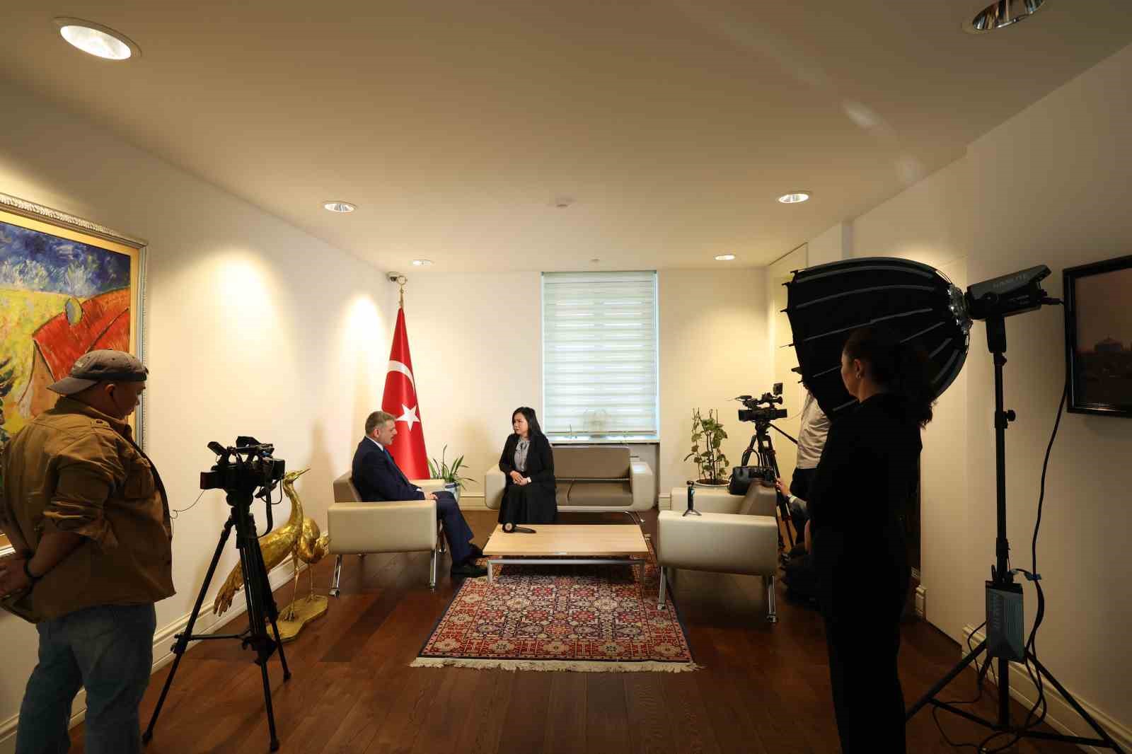 bakan ciftci mogolistan basbakan yardimcisi nomtoibayar ile gorusme gerceklestirdi 4