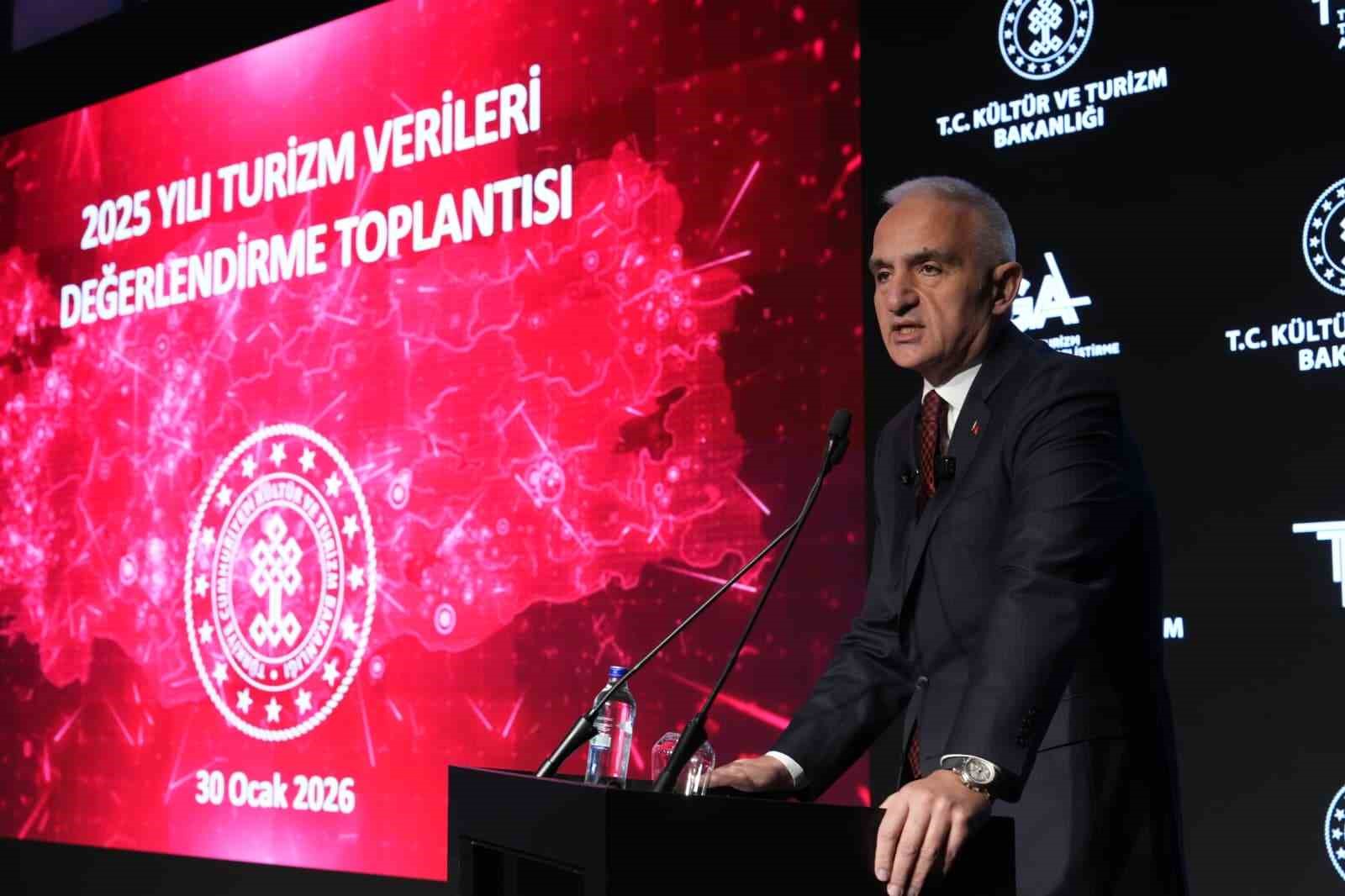 bakan ersoy 2025 turizm geliri 652 milyar dolar 0