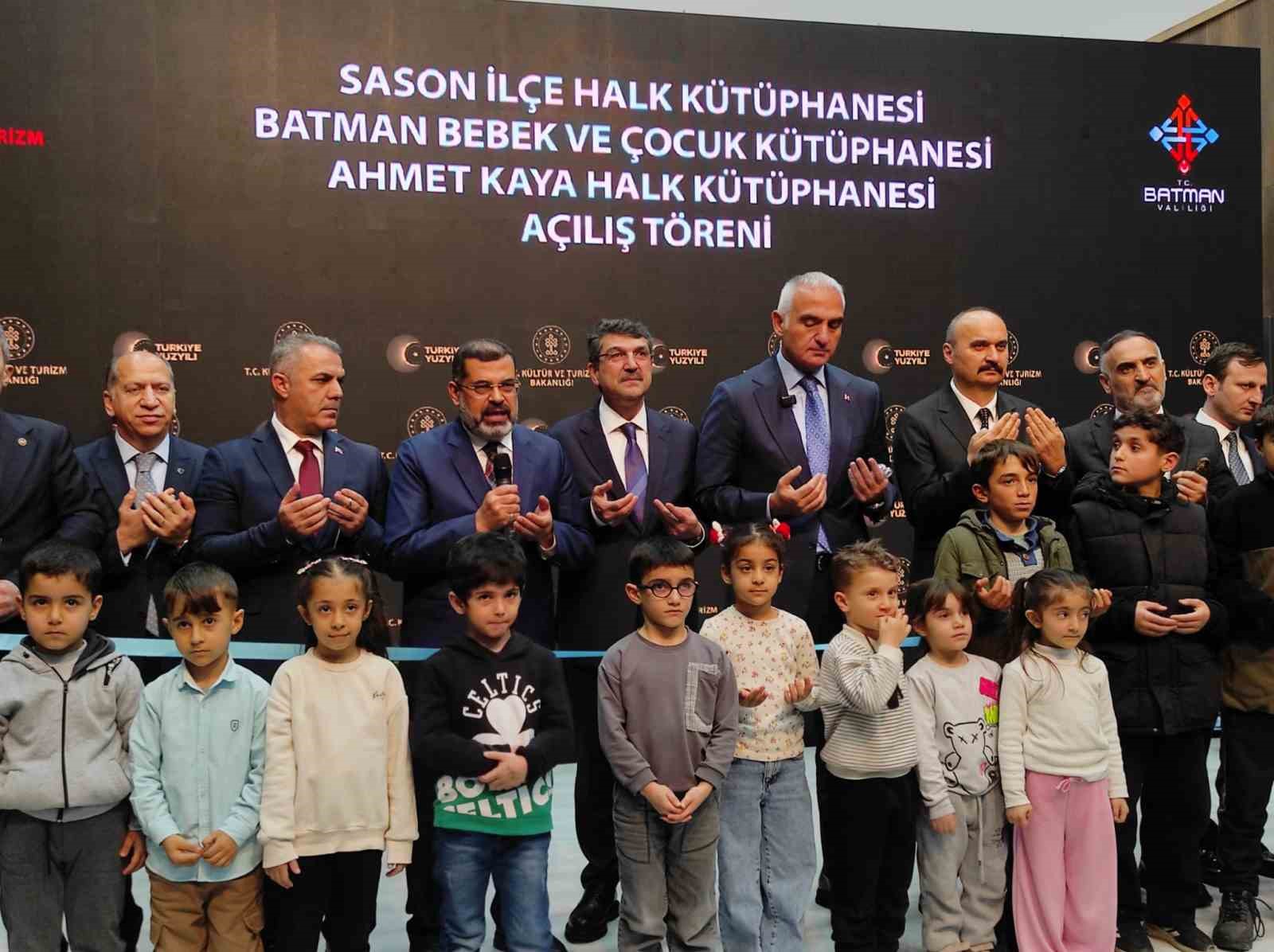 bakan ersoy batmanda kultur altyapisinda buyuk donusum sagladik 0 a2MAOADk