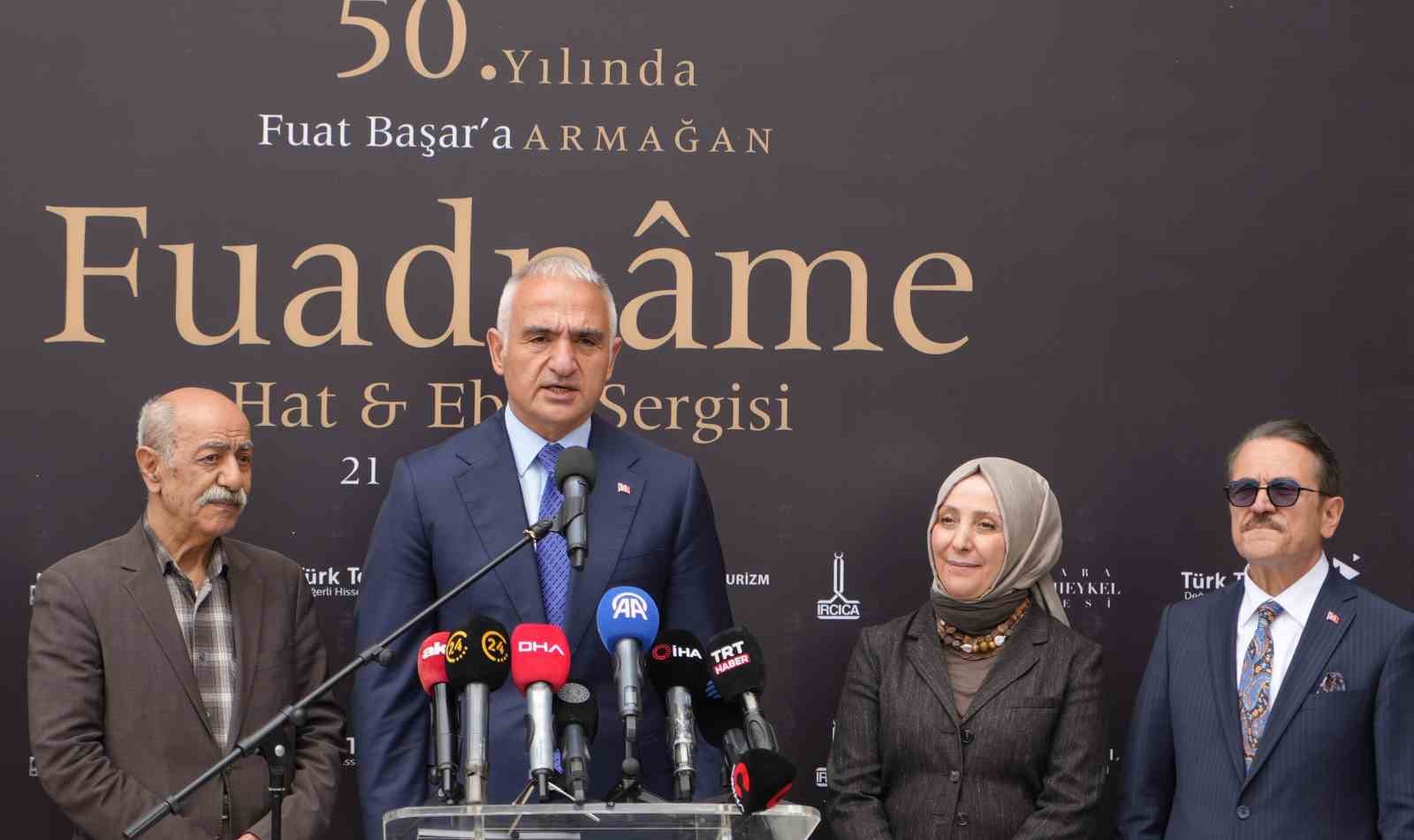 Bakan Ersoy: "Fuadname, hat ve ebruda çok geniş bir penceredir" 11 bakan ersoy fuadname hat ve ebruda cok genis bir penceredir 7 51OLYliZ