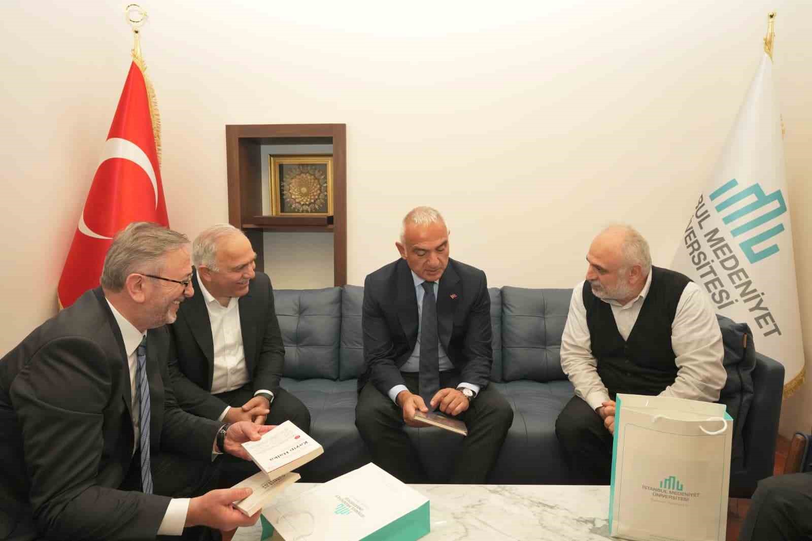 Bakan Ersoy: "Kültür politikalarımızın düşünce perspektifiyle şekillenmesine katkı sunacak her değerlendirmeyi kıymetli buluyoruz" 5 bakan ersoy kultur politikalarimizin dusunce perspektifiyle sekillenmesine katki sunacak her degerlendirmeyi kiymetli buluyoruz 1 i5Q86QGX