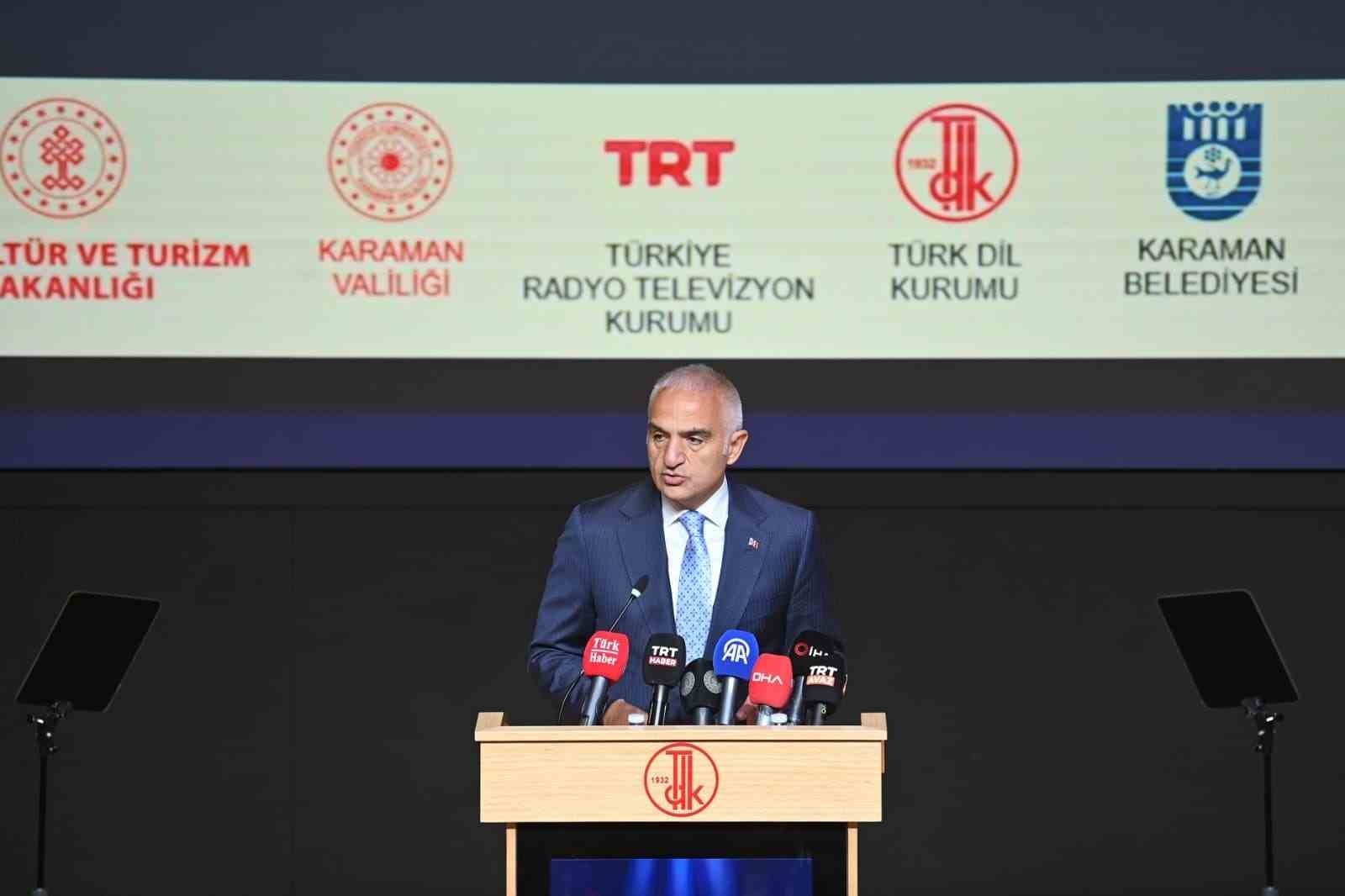 Bakan Ersoy: "Türkçe, uçsuz bucaksız Türkistan topraklarından Anadolu’ya uzanan bir medeniyet yürüyüşünün sesidir" 4 bakan ersoy turkce ucsuz bucaksiz turkistan topraklarindan anadoluya uzanan bir medeniyet yuruyusunun sesidir 0 f86p66dY