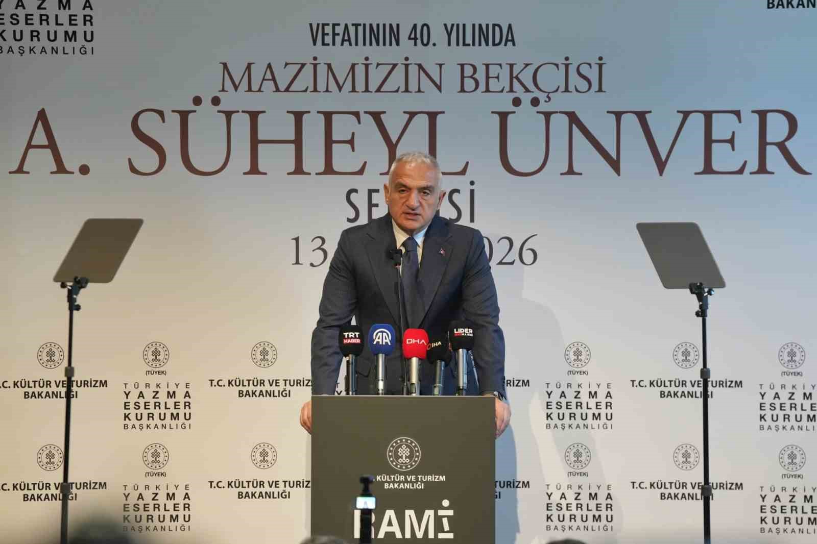 bakan ersoy yazma eserler bugunu anlamanin ve gelecegi insa etmenin en saglam zeminidir 0 HRhvuFND