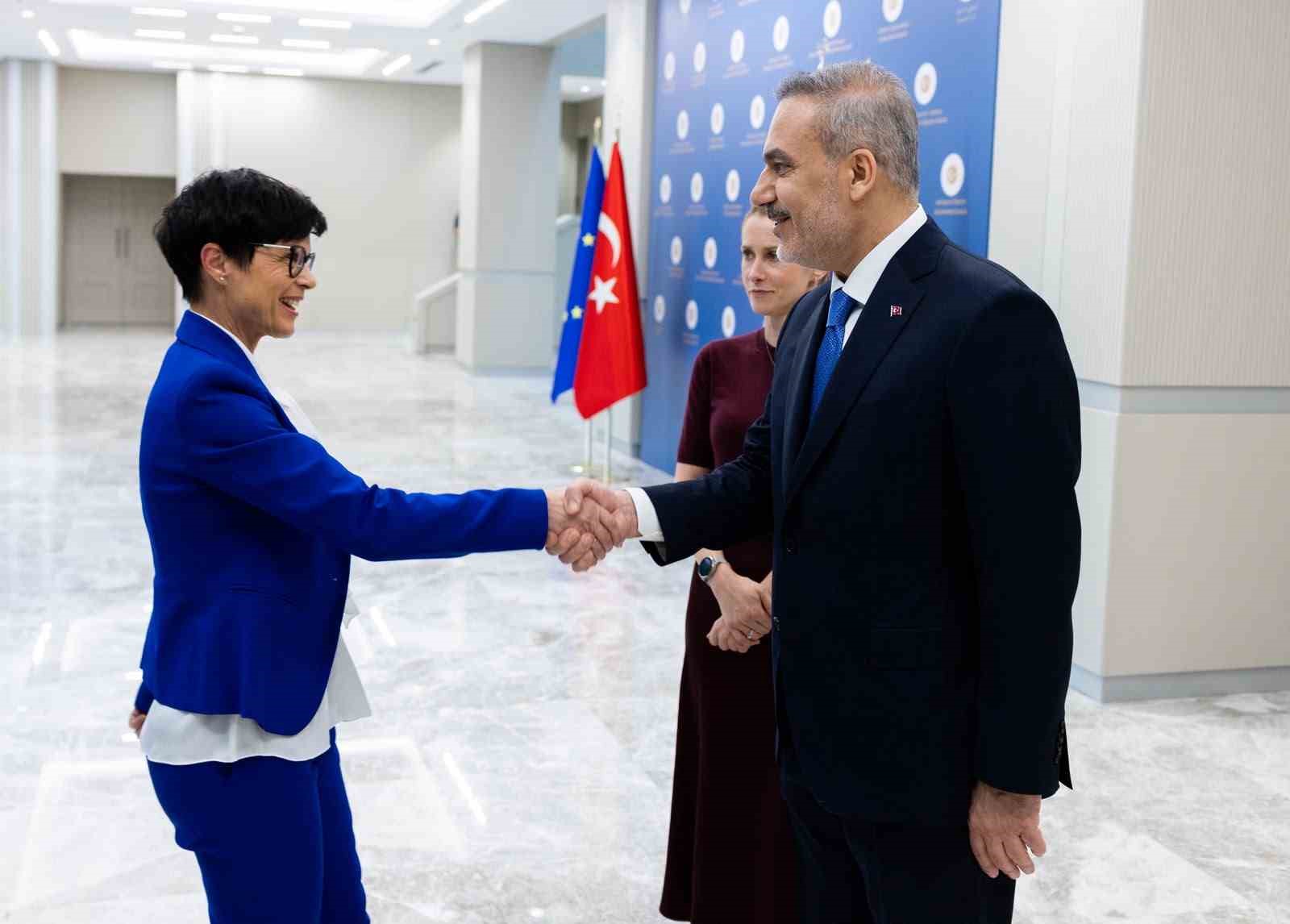 bakan fidan ab komisyonu baskan yardimcisi kallas ve beraberindeki heyetle bir araya geldi 0 ukqspfKO