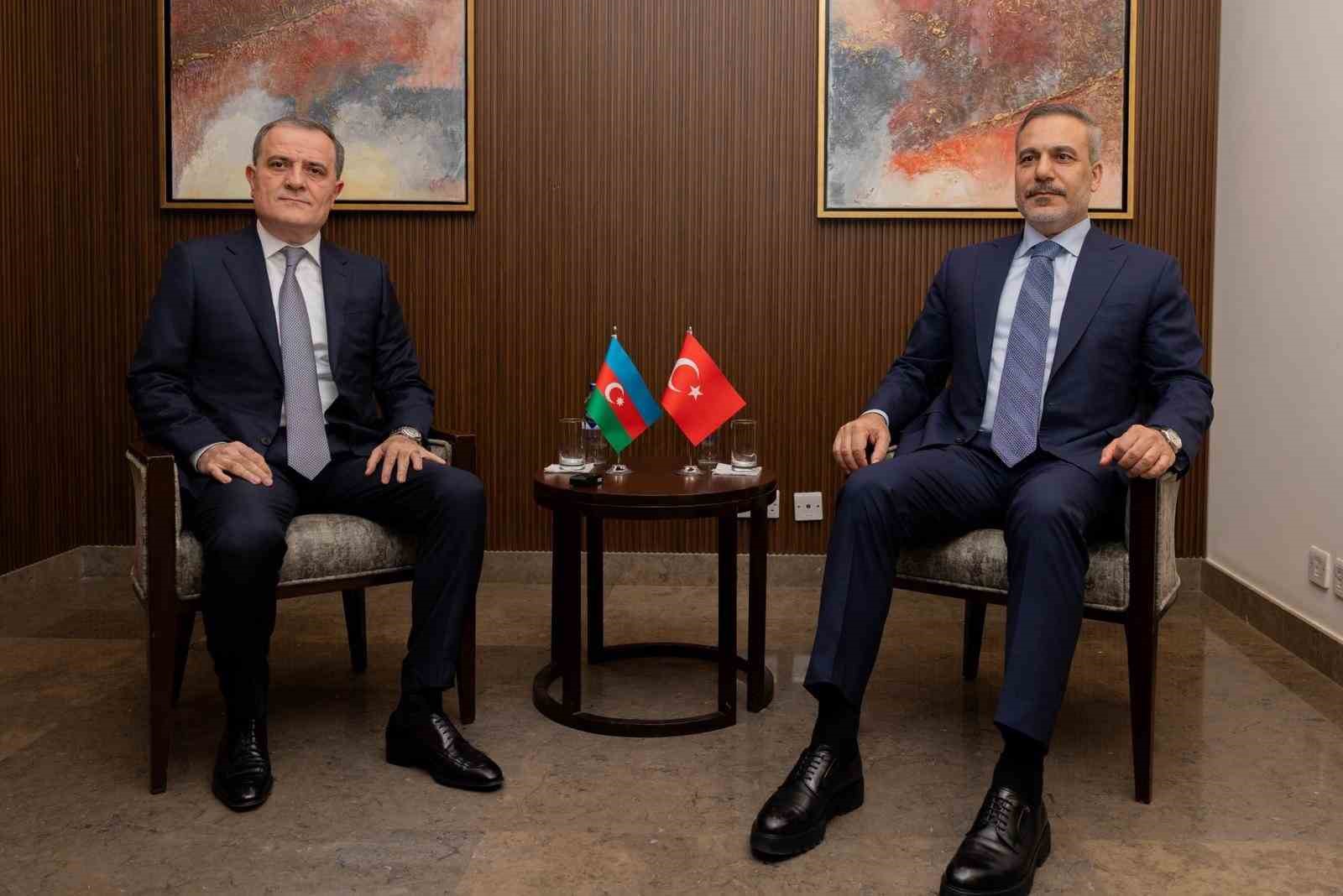 bakan fidan azerbaycanli ve pakistanli mevkidaslariyla gorustu 1 dEFyaSBH