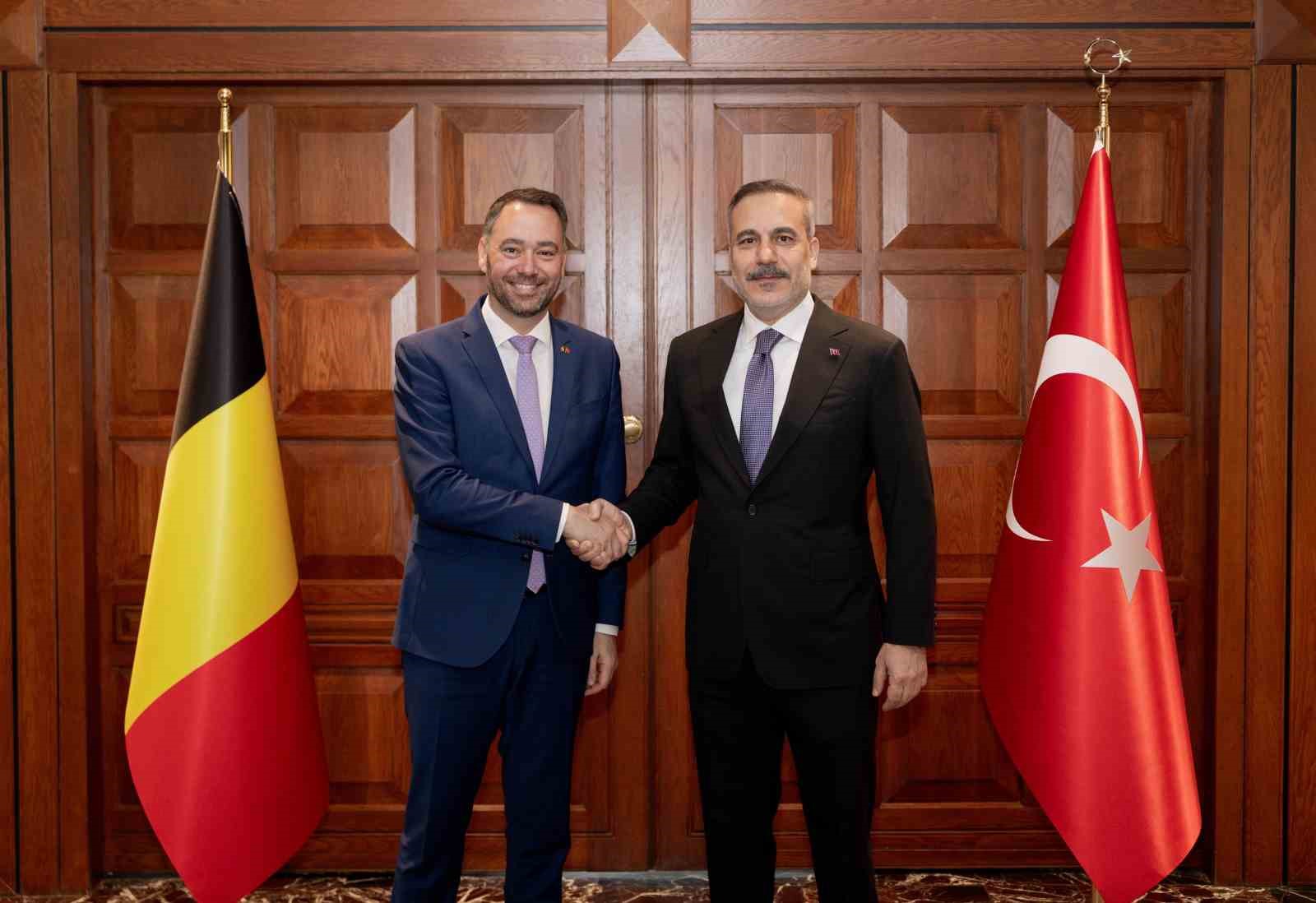 bakan fidan belcikali mevkidasi prevot ile bir araya geldi 0 yZnNC7LO