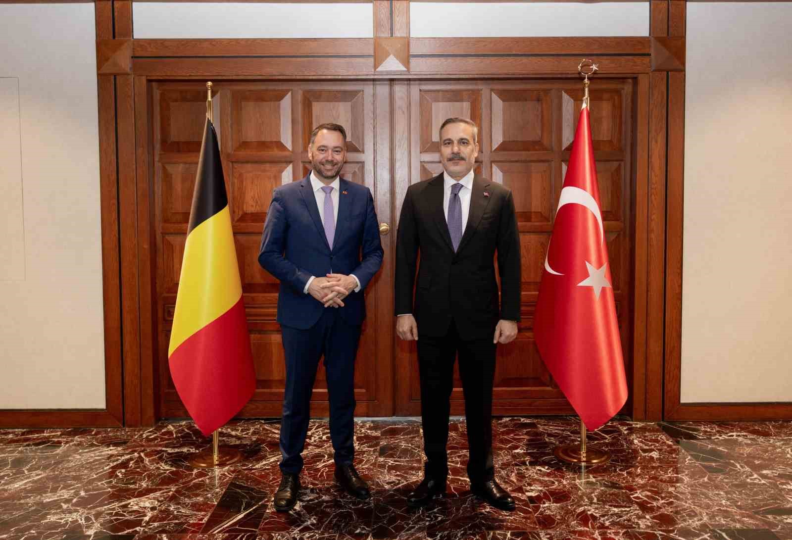 bakan fidan belcikali mevkidasi prevot ile bir araya geldi 1 mfzqGc1L