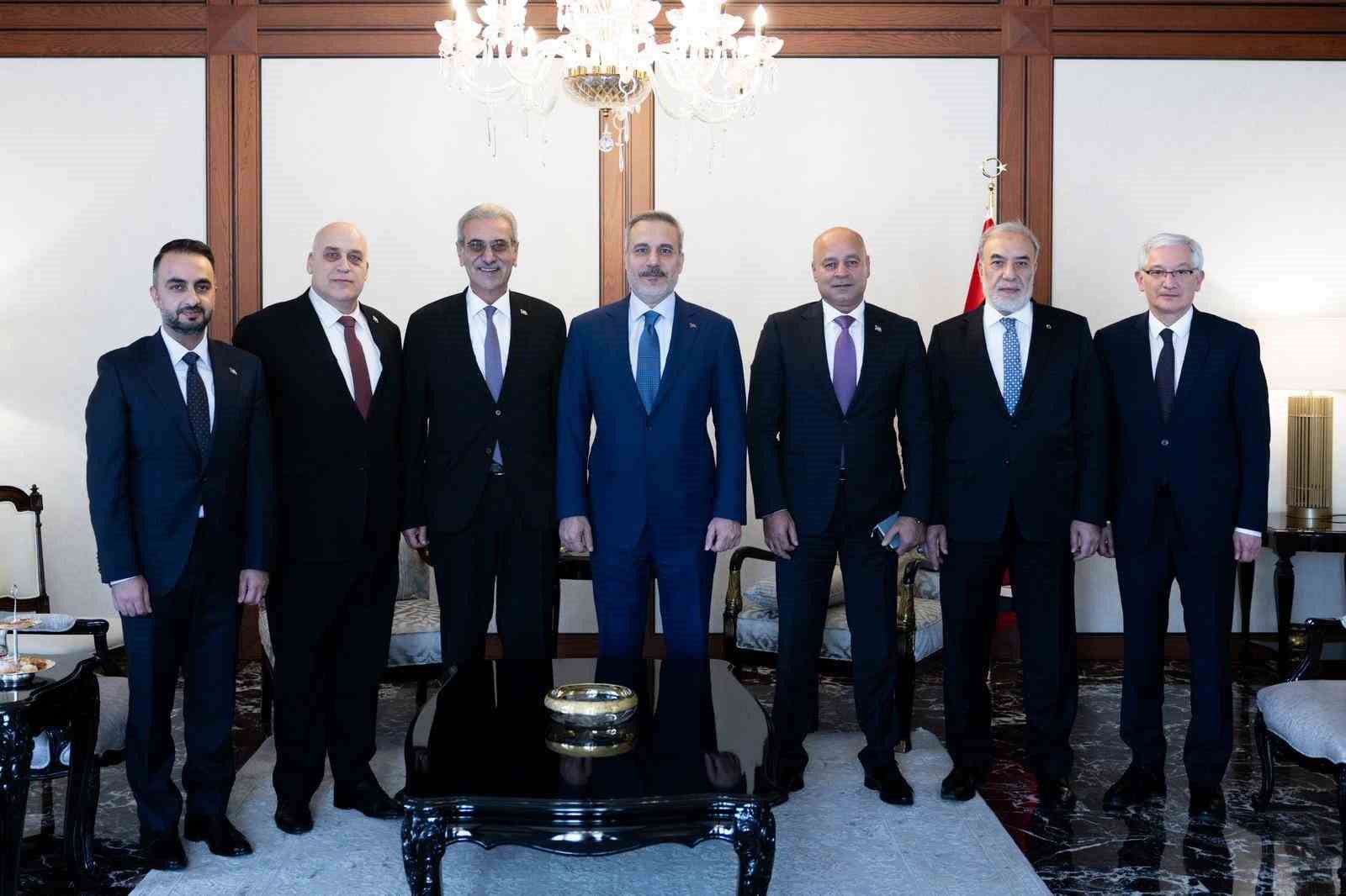 bakan fidan gyuk baskani ali saati kabul etti 0 Y5ODe6rr