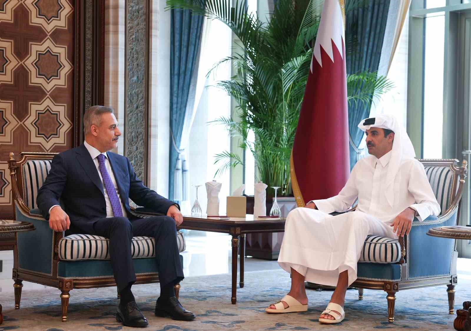 Bakan Fidan, Katar Emiri Al Thani ile bir araya geldi 4 bakan fidan katar emiri al thani ile bir araya geldi 0 mvtGTsq3