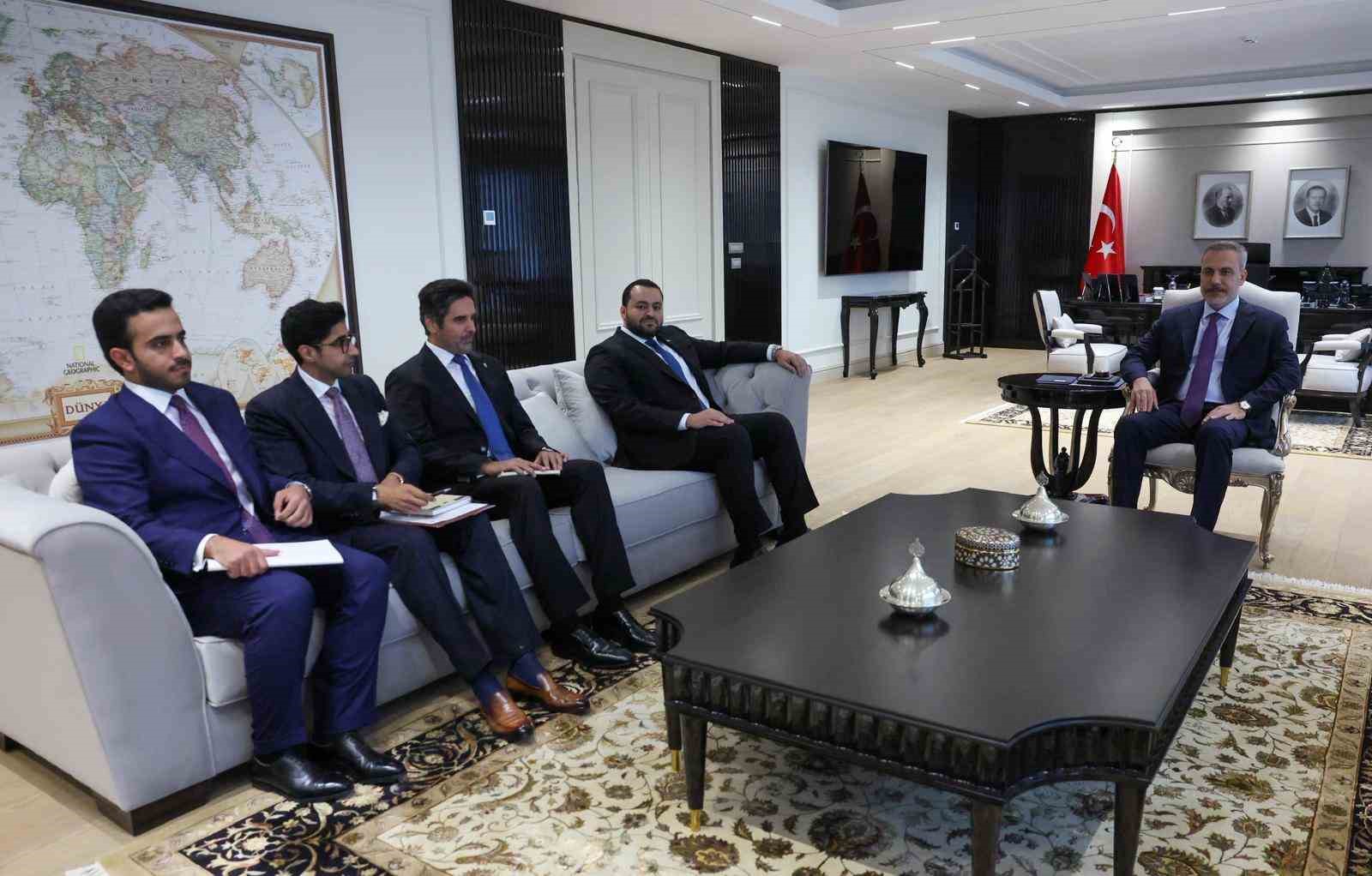 bakan fidan katarli mevkidasi al khulaifi ile bir araya geldi 0 ZAj552qS