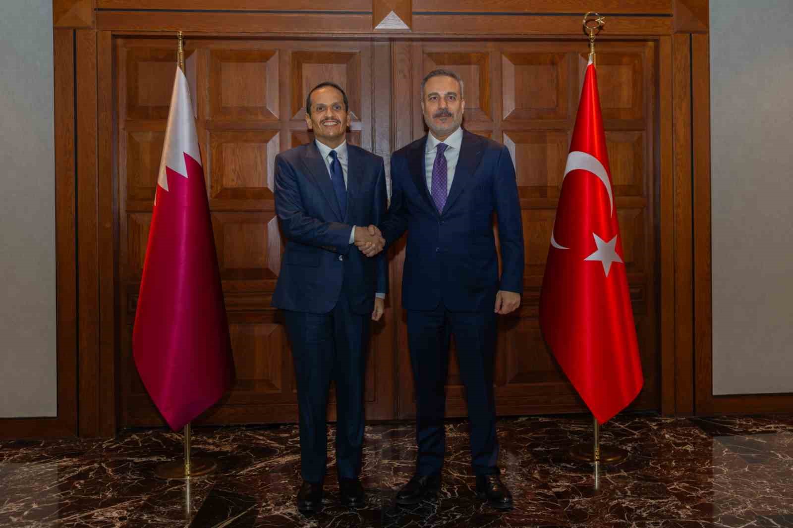 bakan fidan katarli mevkidasi al thani ile bir araya geldi 1 bIrRR8UJ