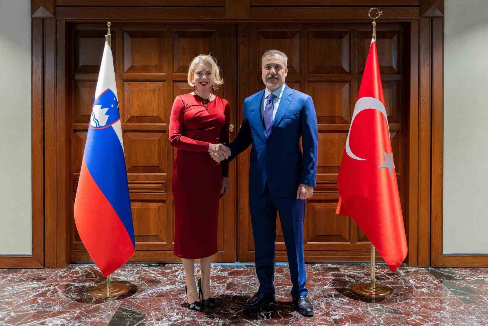 bakan fidan slovenya ulusal meclisi baskani zupancic ile gorustu 0 Ci2jDyvq